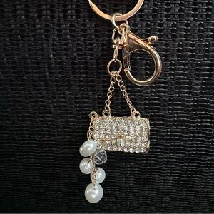 Luxury bag charm/keychain New